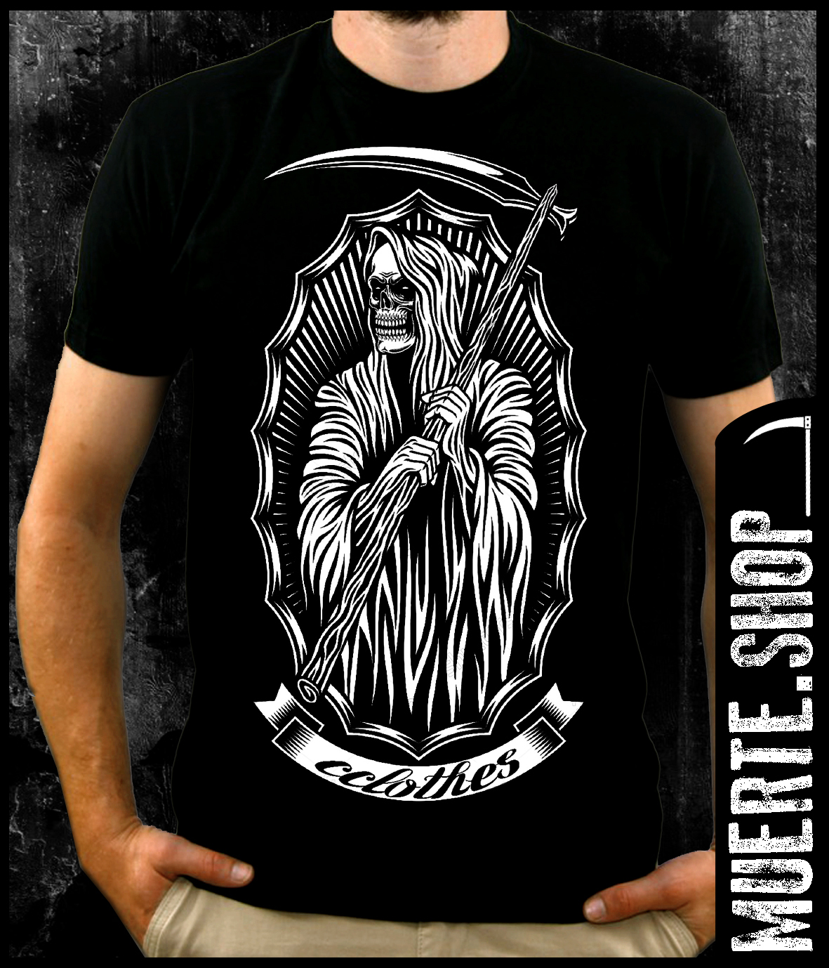 Черна тениска GRIM REAPER Черна тениска GRIM REAPER